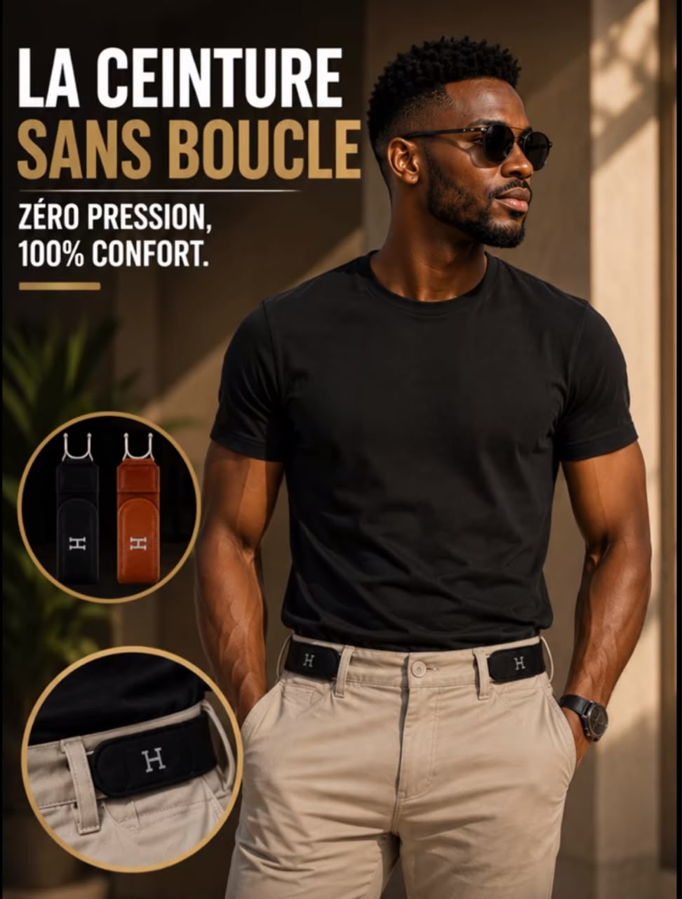 Ceinture Sans Boucle