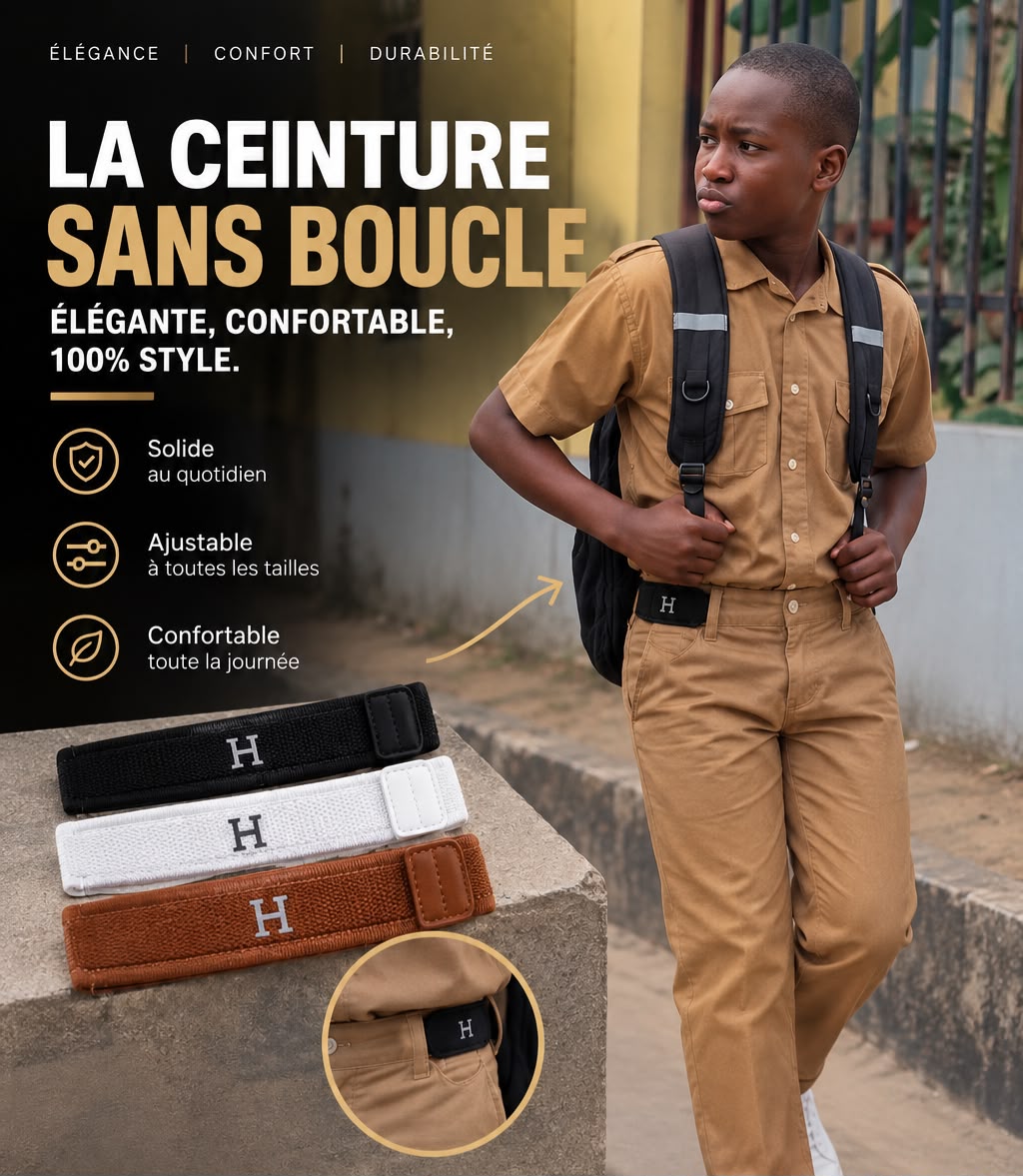 Ceinture Sans Boucle